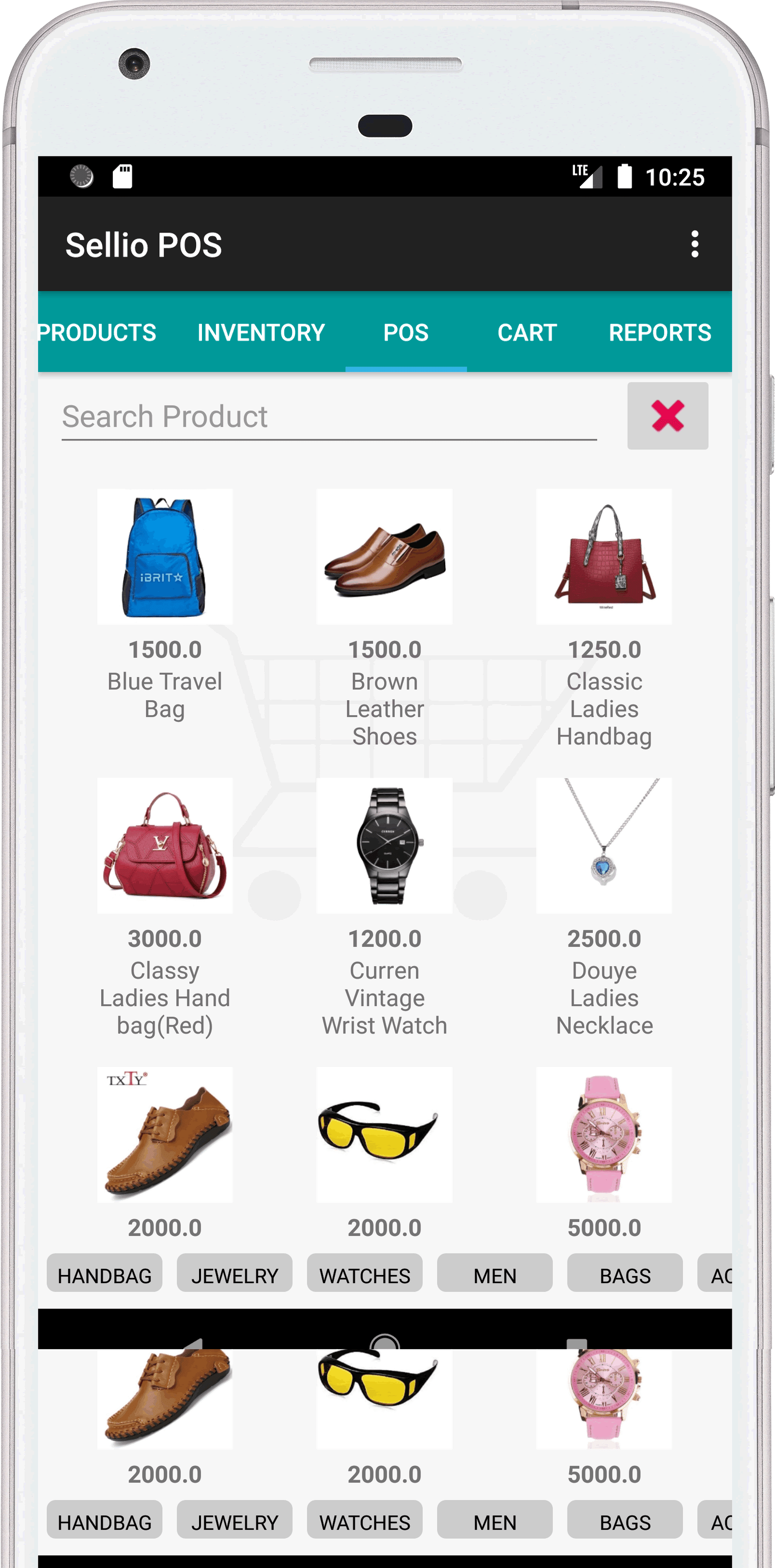 POS Sale Screen